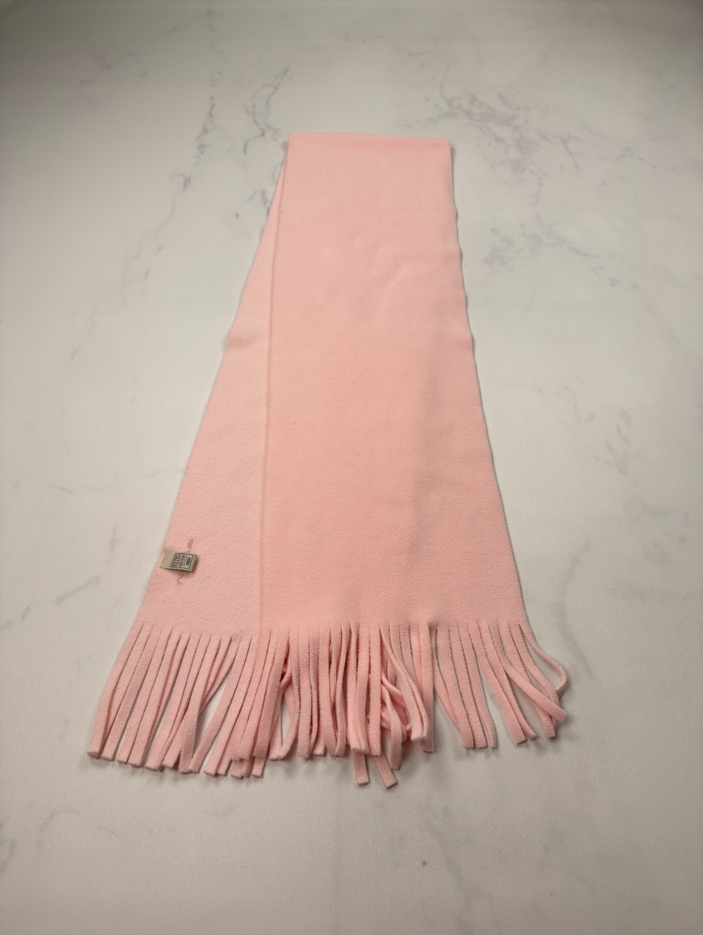 Old Navy Scarf Pink Classic Fringe Vintage - Unisex One Size